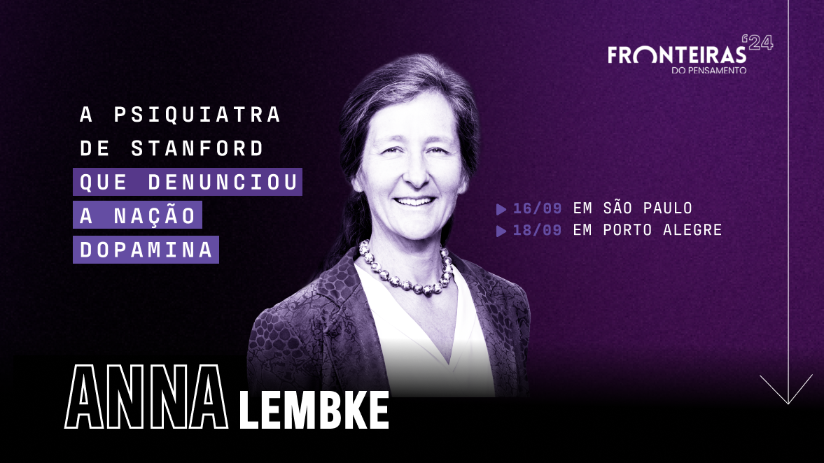 Anna Lembke alerta para a dependência digital entre os jovens