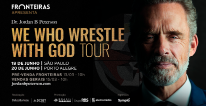 Jordan Peterson na turnê “We Who Wrestle With God”
