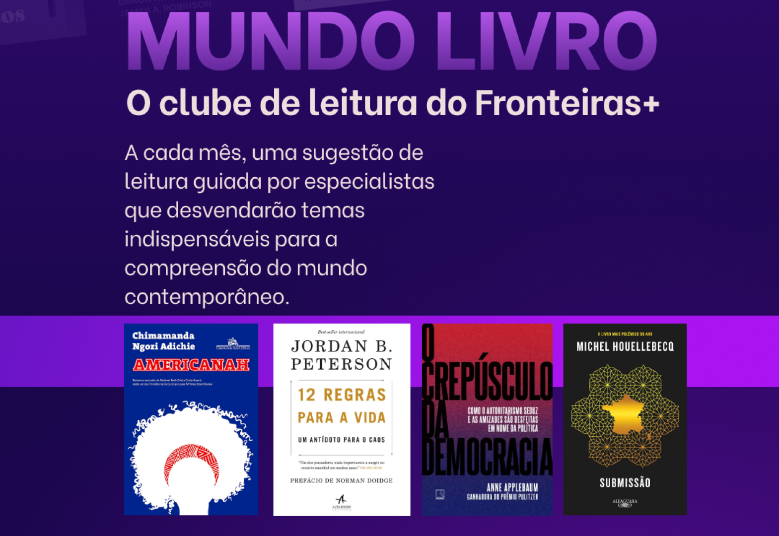 Mundo Livro: O clube de leitura do Fronteiras+